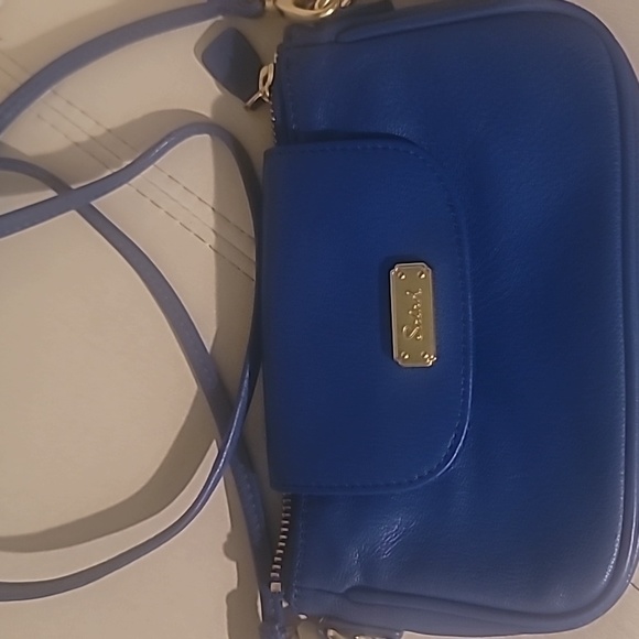 SALAD Handbags - SALAD BAUHAUS Electric Blue Crossbody Bag